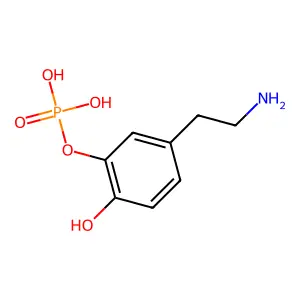 多巴胺-3-磷酸酯 structure