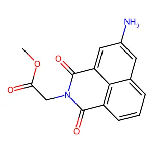 Methyl (5-amino-1,3-dioxo-1H-benzo[de]isoquinolin-2(3H)-yl)acetate structure
