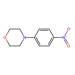 4-(4-Nitrophenyl)morpholine structure