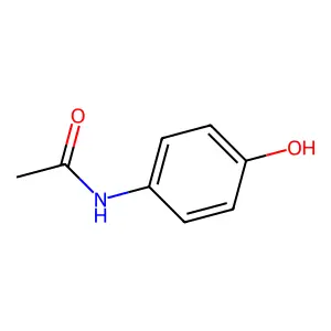 对乙酰氨基酚 structure