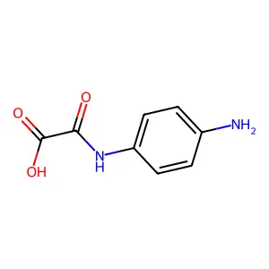 2-((4-Aminophenyl)amino)-2-oxoacetic acid structure