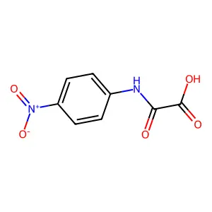 2-((4-Nitrophenyl)amino)-2-oxoacetic acid structure