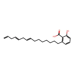 2-羟基-6-十五碳-8,11,14-三烯基苯甲酸 structure