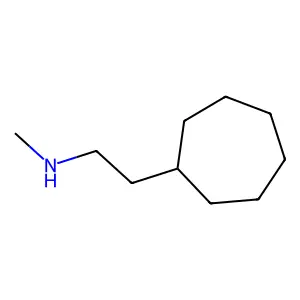 (2-环庚基乙基)(甲基)胺 structure