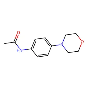 N-(4-吗啉基苯基)乙酰胺 structure