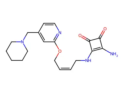 Pibutidine structure