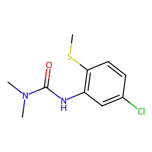 3-(5-Chloro-2-methylsulfanylphenyl)-1,1-dimethylurea structure