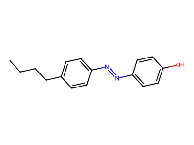 4-(4-Butylphenylazo)phenol structure