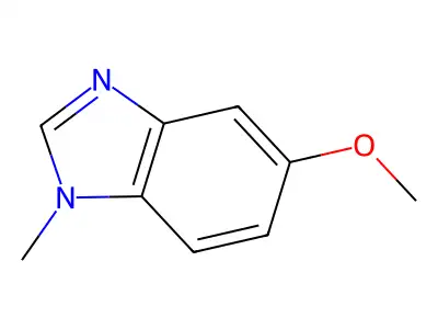 5-Methoxy-1-methylbenzimidazole structure