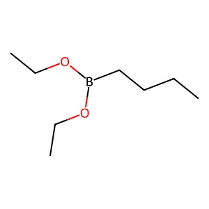 Borane, butyl, diethoxy structure