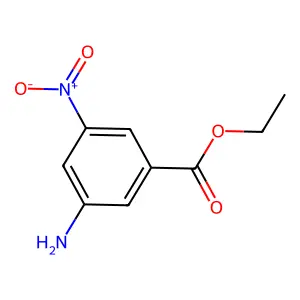 Benzoic acid, 3-amino-5-nitro-, ethyl ester structure