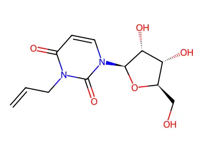 N(3)-Allyluridine structure