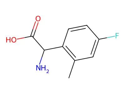 N-(4-Fluorophenyl)alanine structure