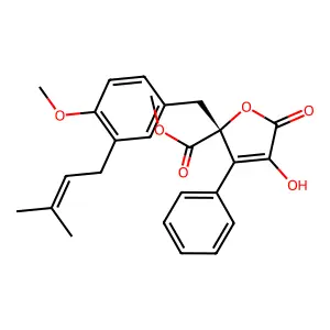 杂色内酯C structure