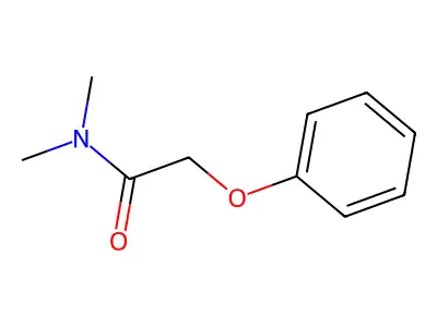 N,N-dimethyl-2-phenoxyacetamide structure
