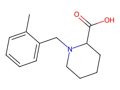 1-(2-Methylbenzyl)piperidine-2-carboxylic acid structure