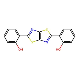 2,2'-(1,3)Thiazolo(5,4-d)(1,3)thiazole-2,5-diyldiphenol structure