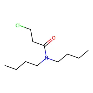 N,N-二丁基-3-氯丙酰胺 structure