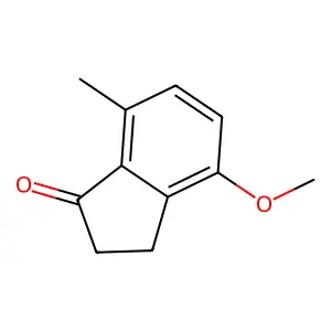 4-Methoxy-7-methyl-1-indanone structure