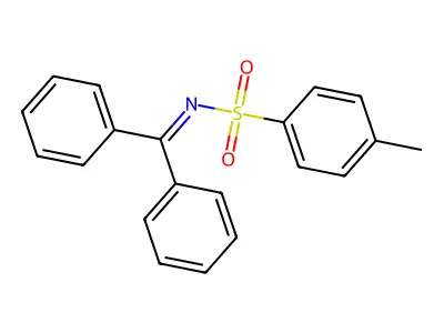 Benzenesulfonamide, N-(diphenylmethylene)-4-methyl- structure