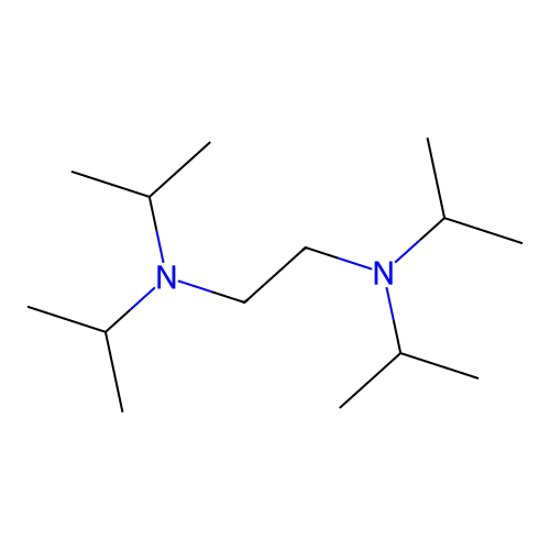 N,N,N',N'-Tetraisopropyl-ethylenediamine structure