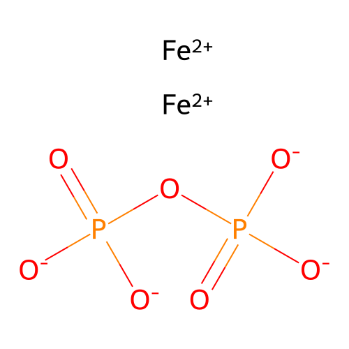 焦磷酸亚铁 structure
