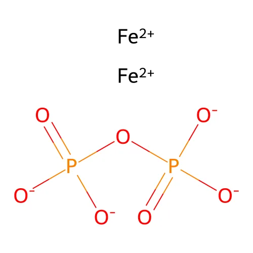 焦磷酸亚铁 structure