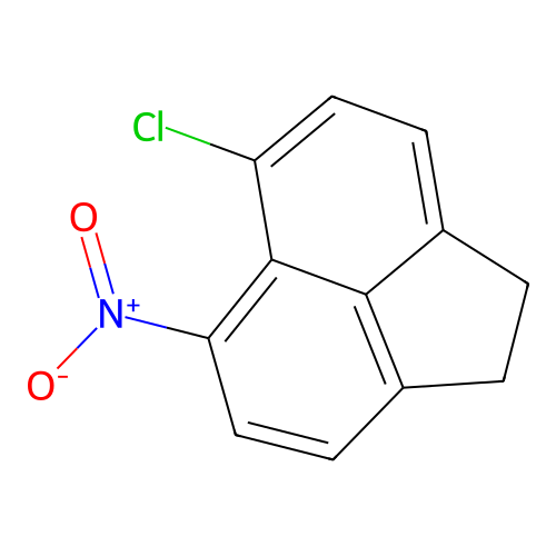 5-Chloro-6-nitro-1,2-dihydroacenaphthylene structure