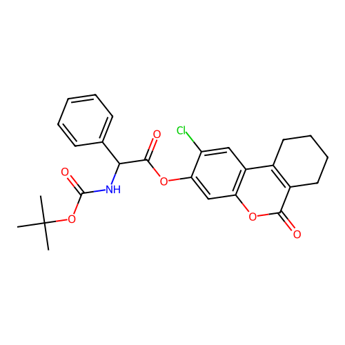 C26H26ClNO6 structure