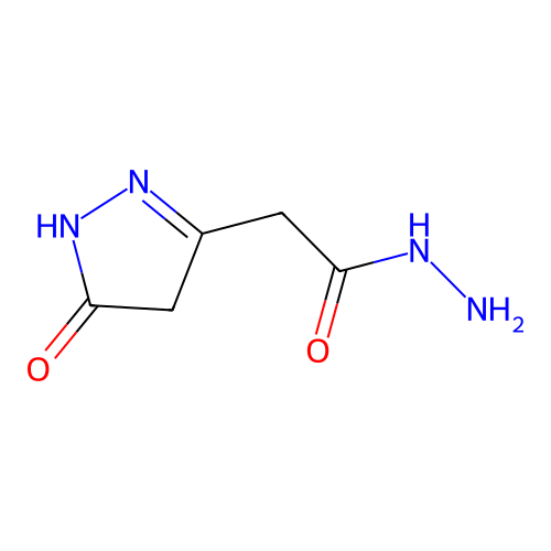 2-(5-Oxo-4,5-dihydro-1h-pyrazol-3-yl)acetohydrazide structure