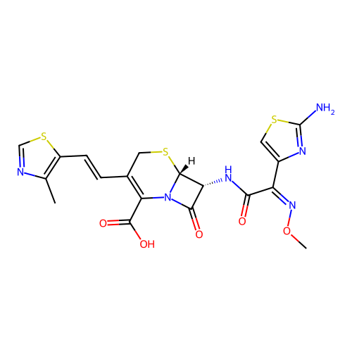Cefditoren structure