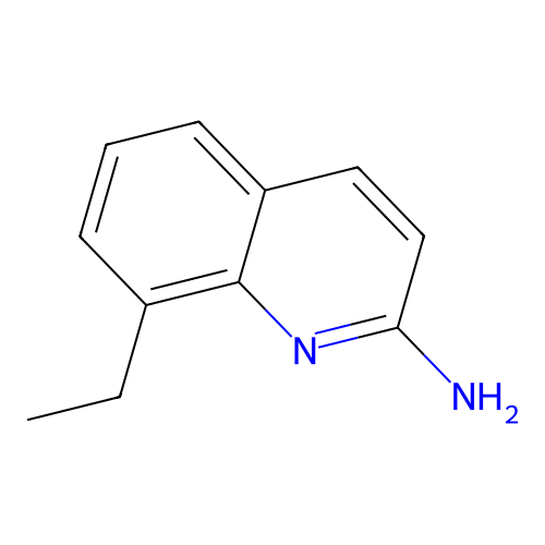 2-Quinolinamine, 8-ethyl- structure