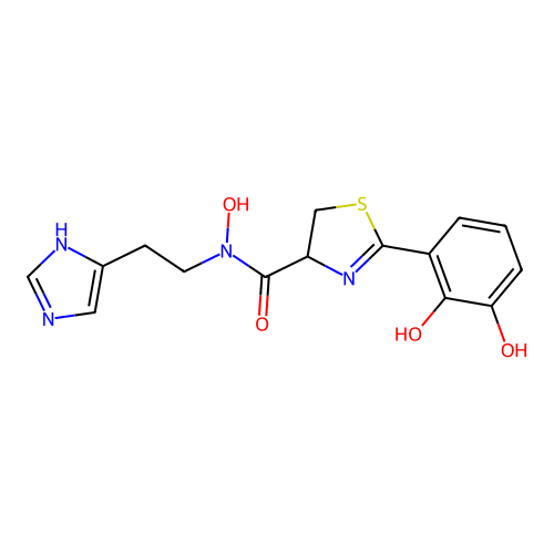 Anguibactin structure