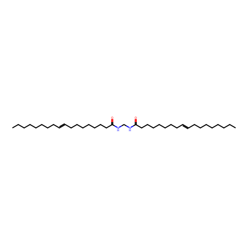 N-[(octadec-9-enoylamino)methyl]octadec-9-enamide structure