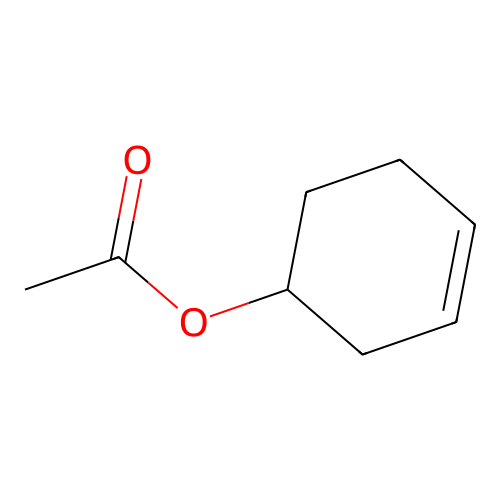 3-Cyclohexen-1-yl acetate structure
