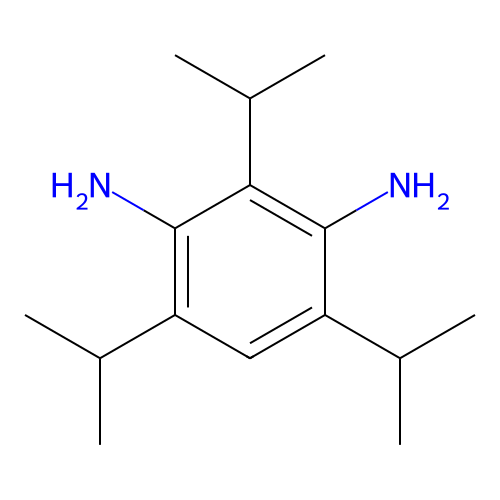 1,3,5-Triisopropyl-2,4-diaminobenzene structure