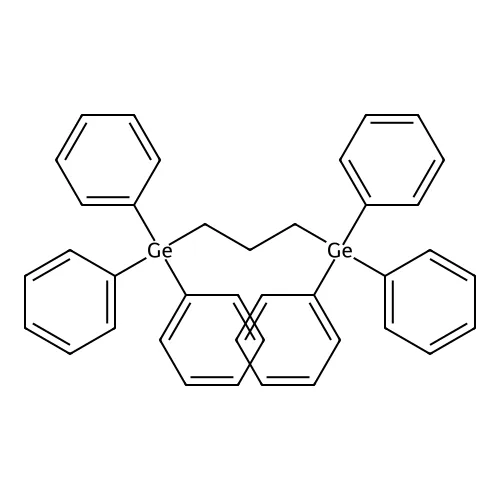 三苯基(3-三苯基锗基丙基)锗烷 structure