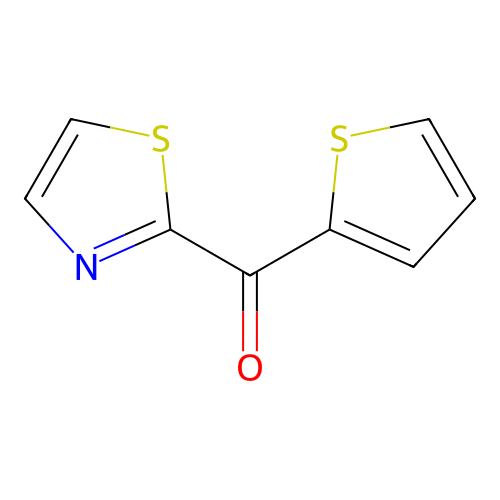 2-Thiazolyl-2-thienyl ketone structure