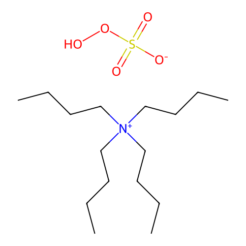 Hydroxy sulfate;tetrabutylazanium structure