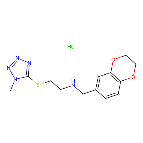 C13H18ClN5O2S structure