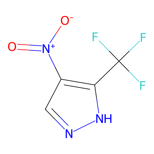 4-nitro-5-(trifluoromethyl)-1H-pyrazole structure