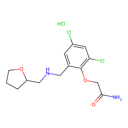 C14H19Cl3N2O3 structure