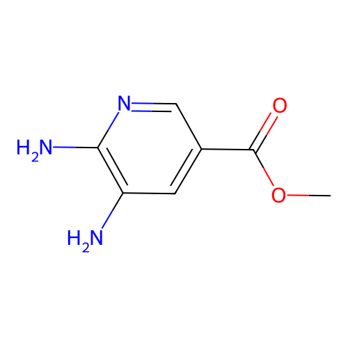 Methyl 5,6-diaminopyridine-3-carboxylate structure