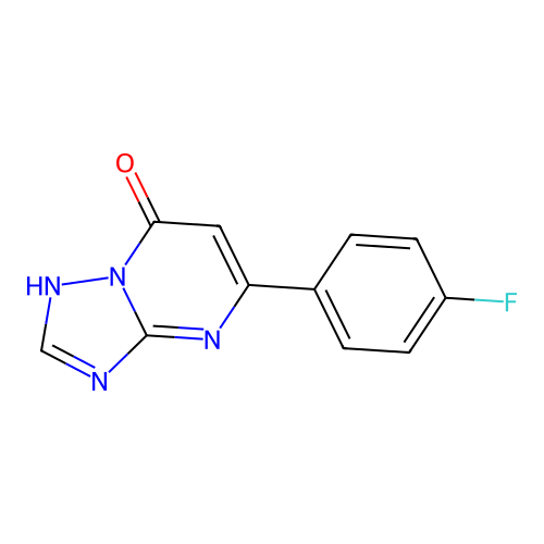 5-(4-Fluorophenyl)[1,2,4]triazolo[1,5-a]pyrimidin-7-ol structure
