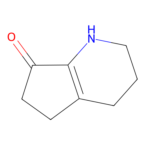 1,2,3,4,5,6-hexahydro-7H-cyclopenta[b]pyridin-7-one structure