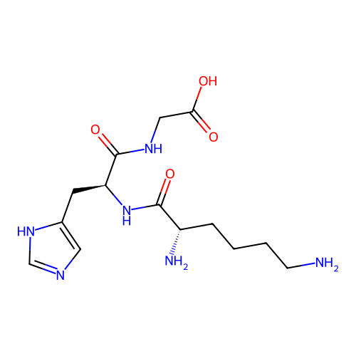 Lys-His-Gly structure