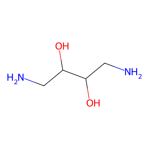 1,4-Diaminobutane-2,3-diol structure