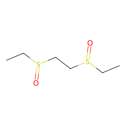 1,2-Bis(ethylsulfinyl)ethane structure