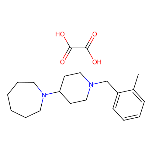 1-(1-(2-Methylbenzyl)piperidin-4-yl)azepane oxalate structure