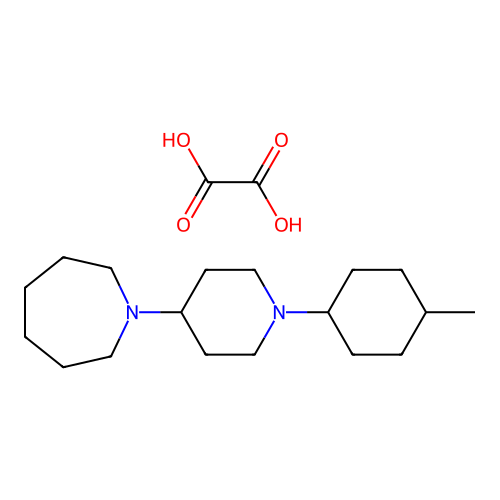 1-(1-(4-Methylcyclohexyl)piperidin-4-yl)azepane oxalate structure